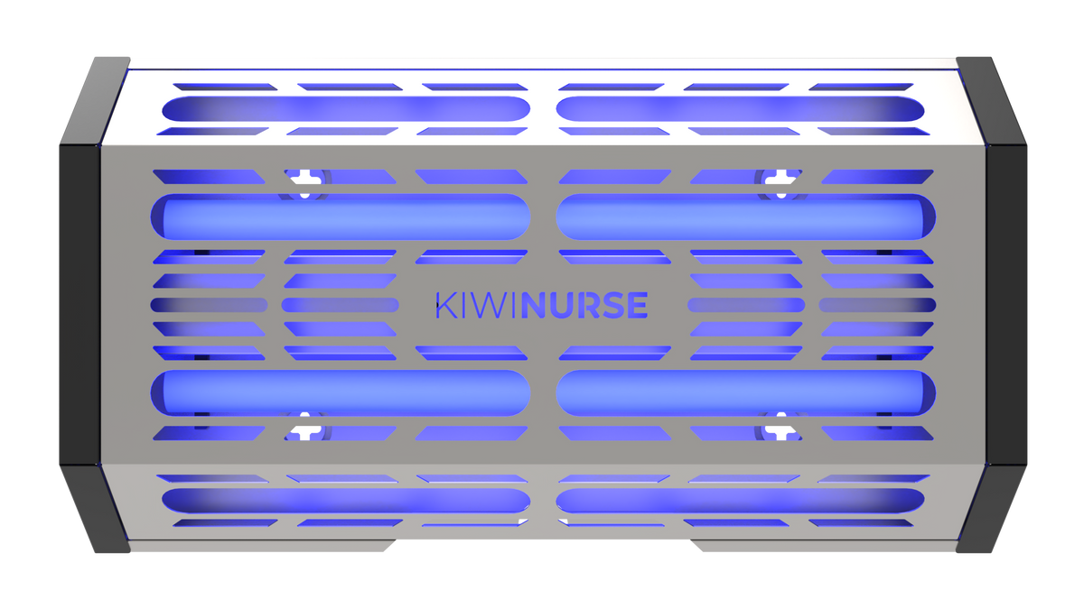 KiwiNurse L08A - Commercial Wall-Mounted UV Glue Board Insect Trap