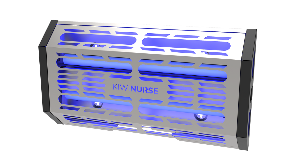 KiwiNurse L08A - Commercial Wall-Mounted UV Glue Board Insect Trap