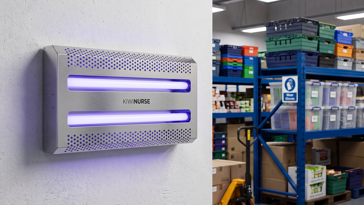 KiwiNurse L15A - Dual-Lamp Commercial Insect Trap