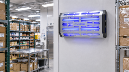 KiwiNurse L08A - Commercial Wall-Mounted UV Glue Board Insect Trap